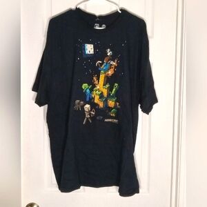 MINECRAFT Tight Spot cotton Adult Size Crew Neck t-shirt